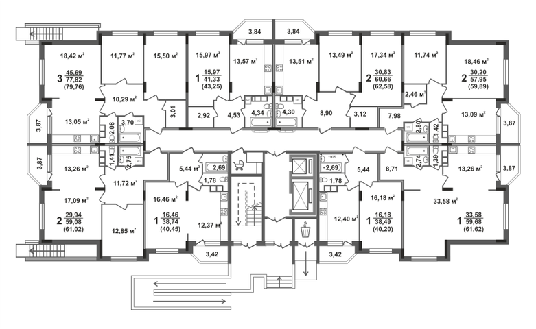 on map