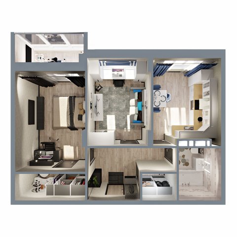 3d layout