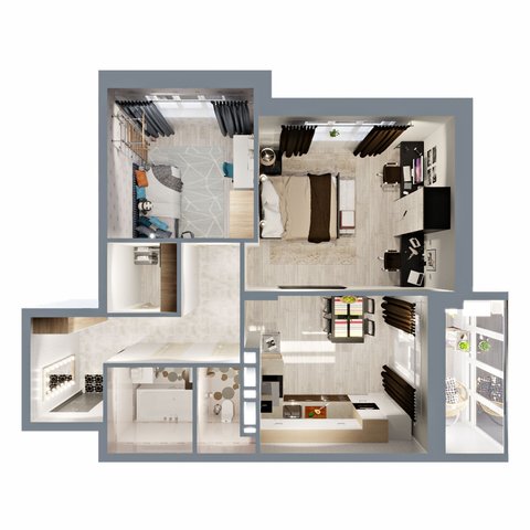 3d layout
