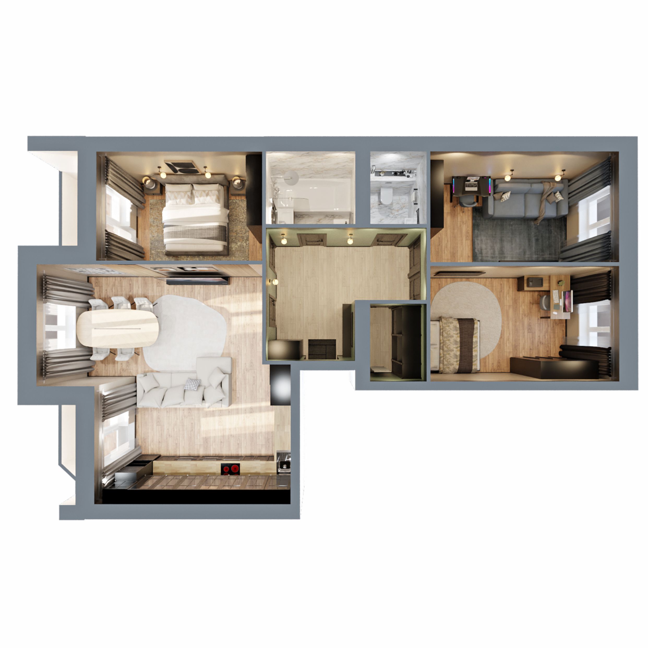 3d layout