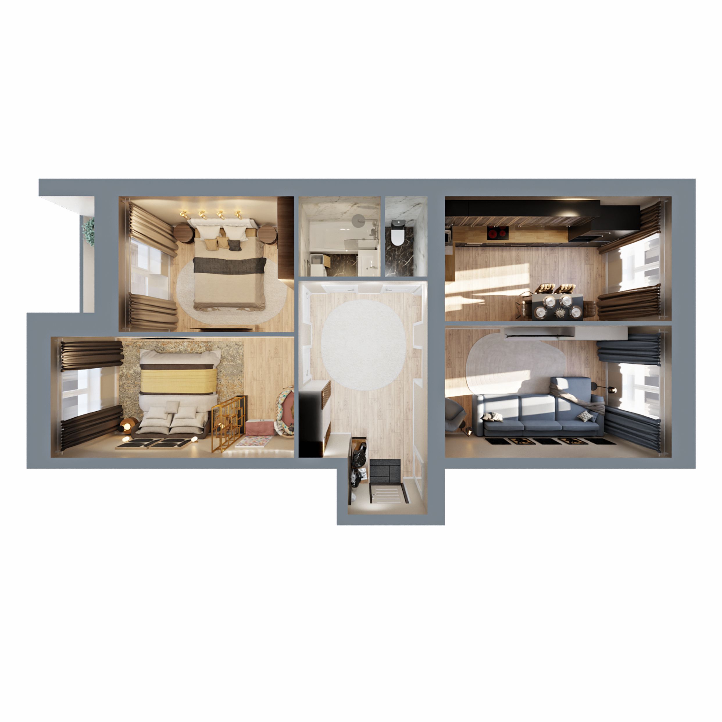 3d layout